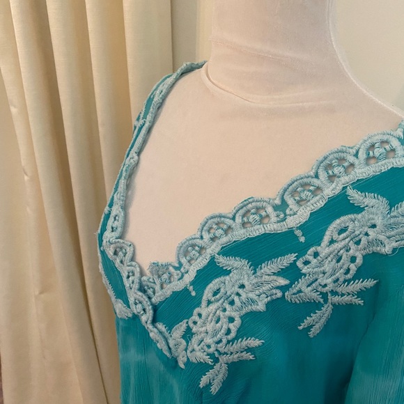 Turquoise cover up size M - Picture 6 of 7